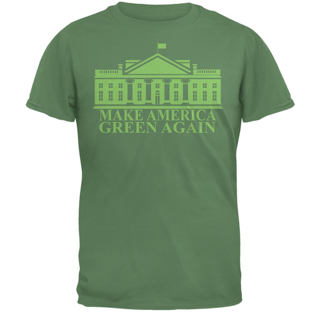 Make America Green Again White House Mens T Shirt Men's T-Shirts Old Glory MD Turf