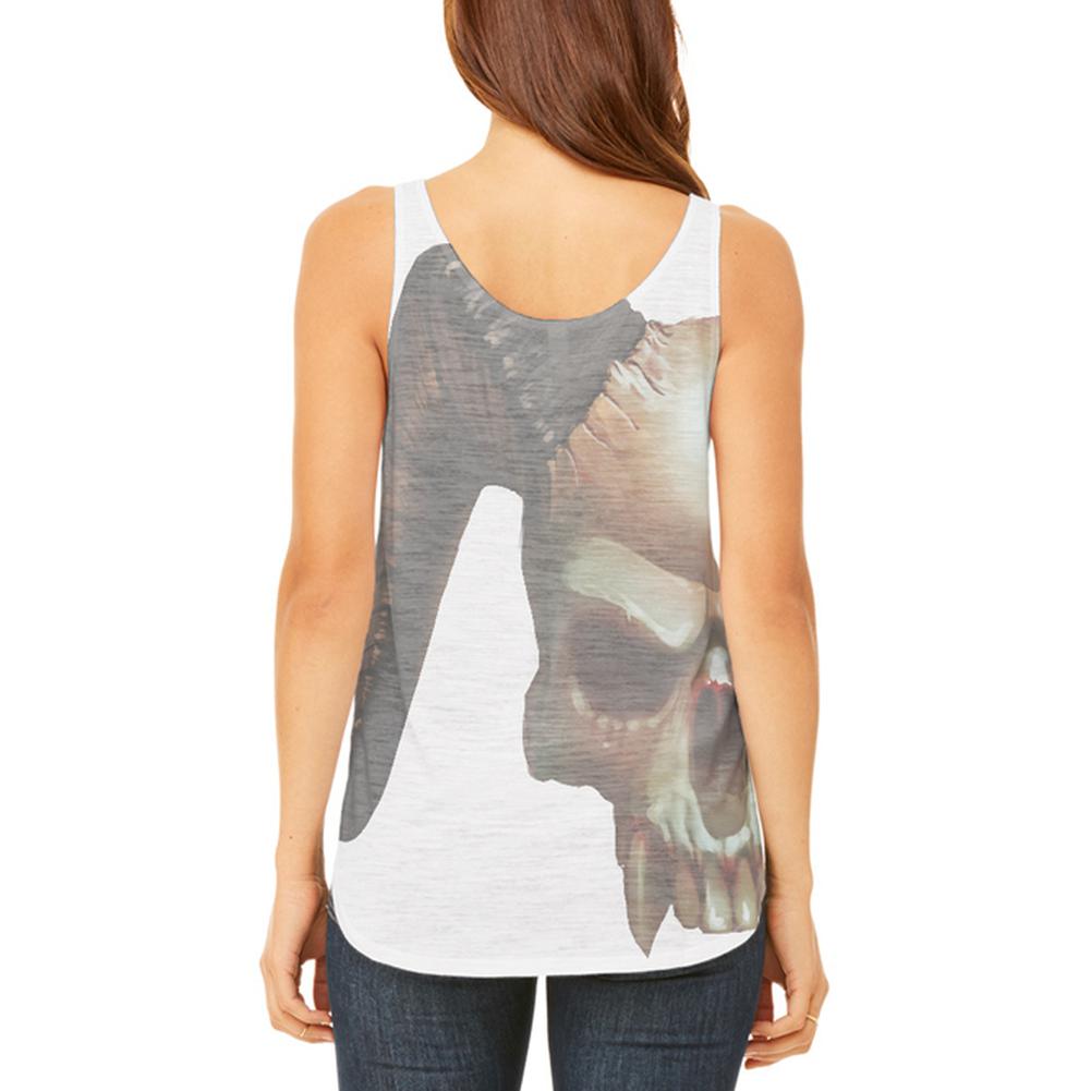 The Demon Inside Juniors Flowy Side Slit Tank Top Juniors Tank Tops Old Glory
