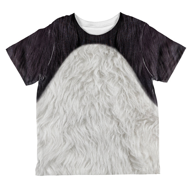Halloween Costume Panda Bear Costume All Over Toddler T Shirt Toddler T-Shirts Old Glory 2T Multi