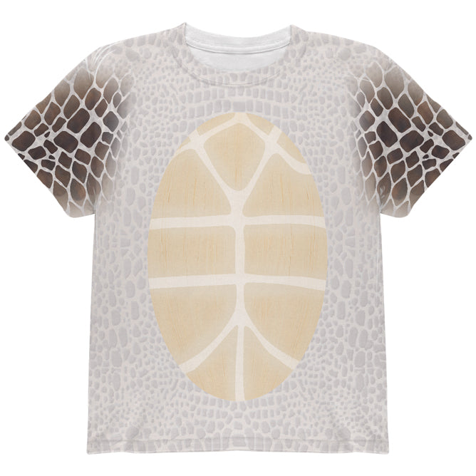 Halloween Costume Sea Turtle Costume All Over Youth T Shirt Youth T-Shirts Old Glory YLG Multi
