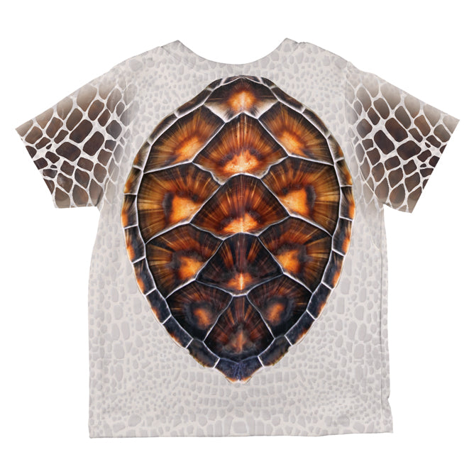 Halloween Costume Sea Turtle Costume All Over Toddler T Shirt Toddler T-Shirts Old Glory