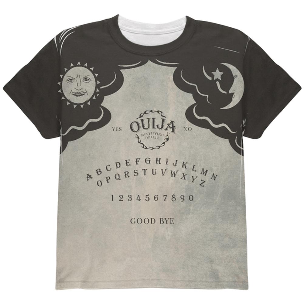 Halloween Ouija Board Costume All Over Youth T Shirt Youth T-Shirts Old Glory LG Multi