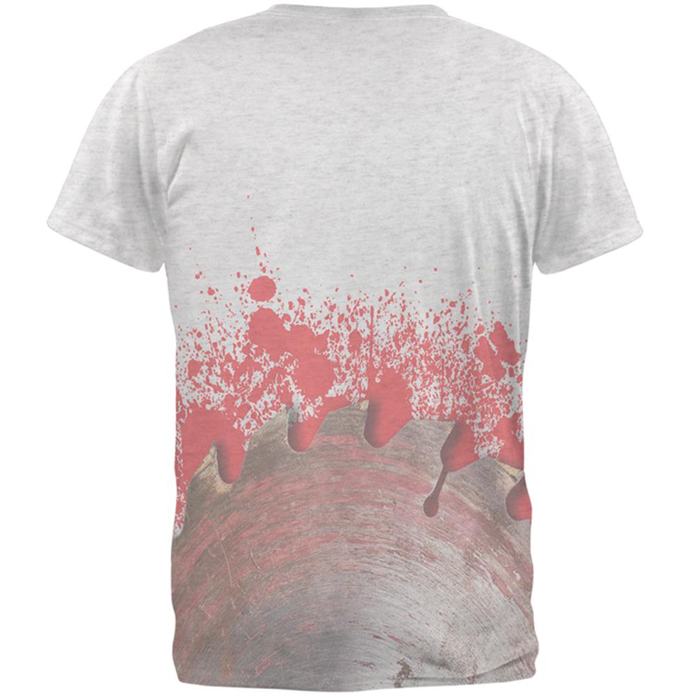 Halloween Bloody Saw Blade Massacre Mens T Shirt Men's T-Shirts Old Glory