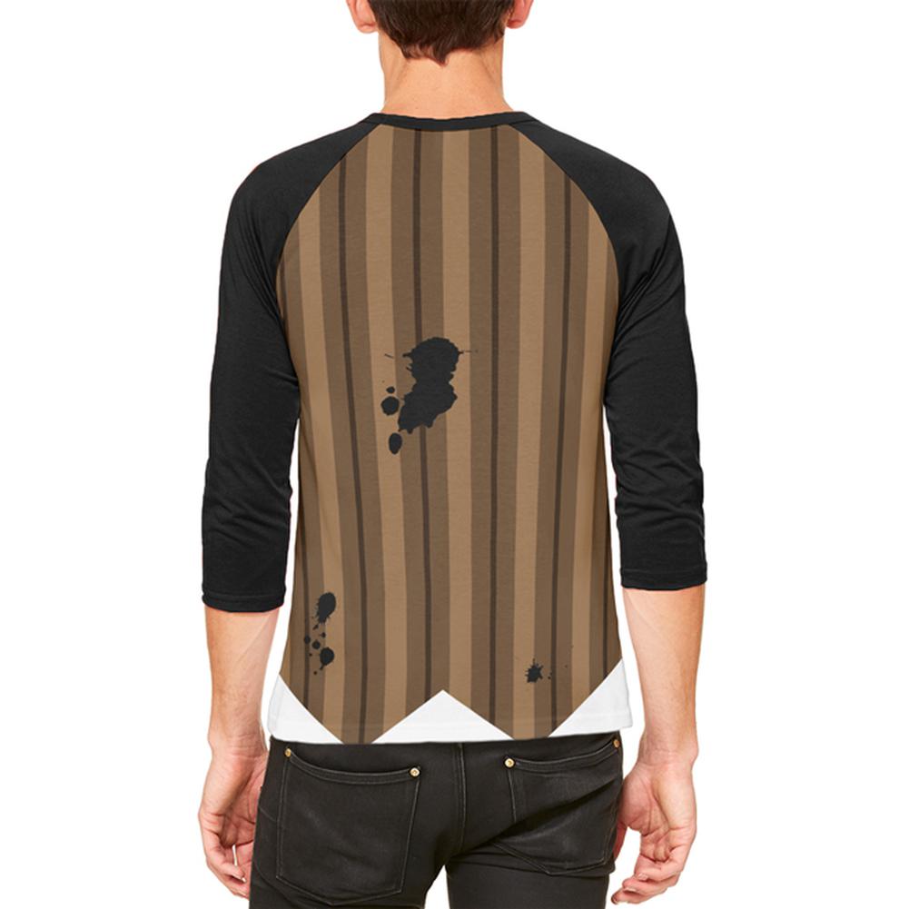 Halloween Costume Steam Punk Engineer Costume Mens Raglan T Shirt Men's T-Shirts Old Glory
