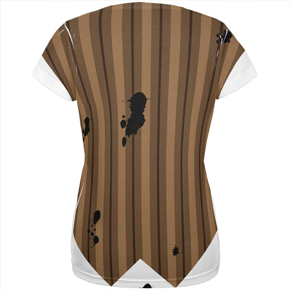 Halloween Costume Steam Punk Engineer Costume All Over Womens T Shirt Women's T-Shirts Old Glory