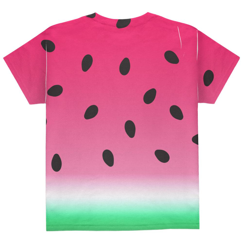 Summer Sun Watermelon Ombre Costume All Over Youth T Shirt Youth T-Shirts Old Glory