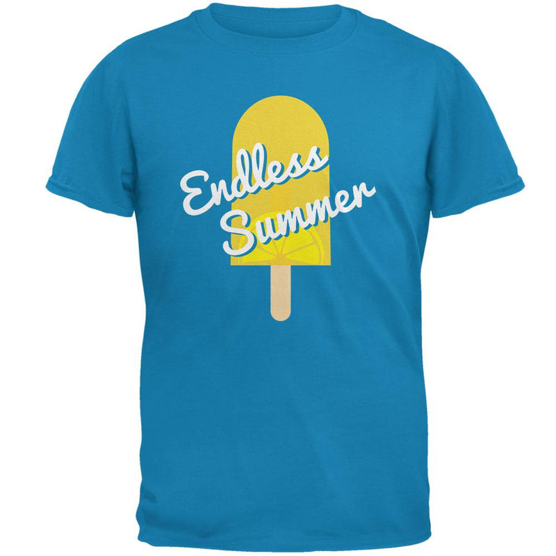 Summer Sun Ice Pop Endless Summer Mens T Shirt Men's T-Shirts Old Glory 2XL Sapphire