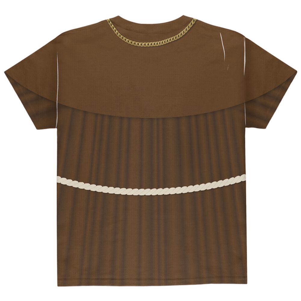 Halloween Edwardian Monk Costume All Over Youth T Shirt Youth T-Shirts Old Glory