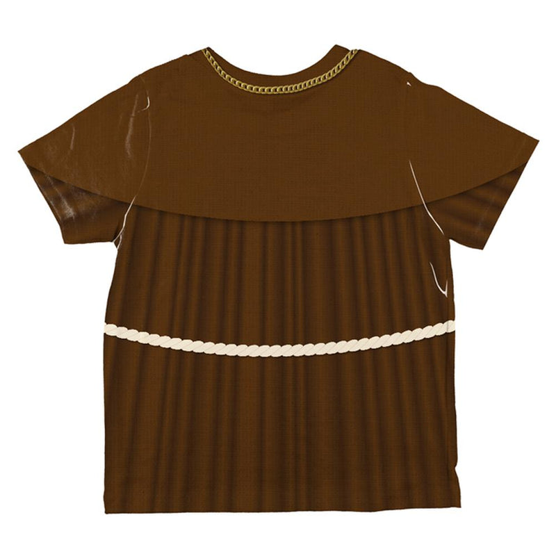 Halloween Edwardian Monk Costume All Over Toddler T Shirt Toddler T-Shirts Old Glory