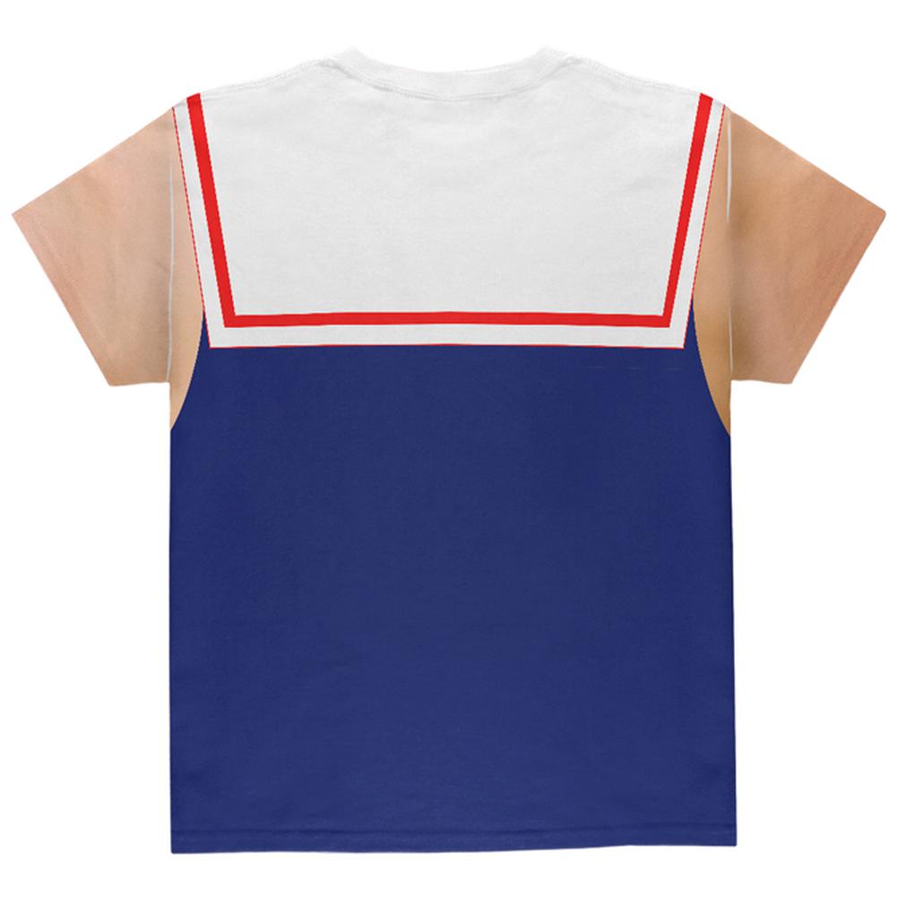 Halloween Costume Sailor Man Costume All Over Youth T Shirt Youth T-Shirts Old Glory