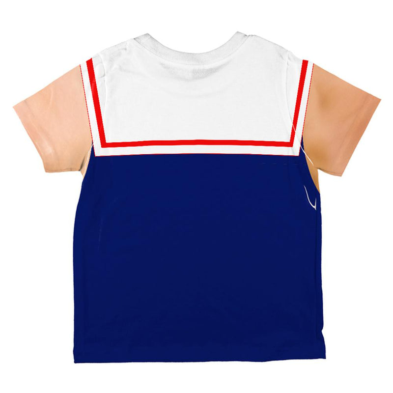 Halloween Costume Sailor Man Costume All Over Toddler T Shirt Toddler T-Shirts Old Glory