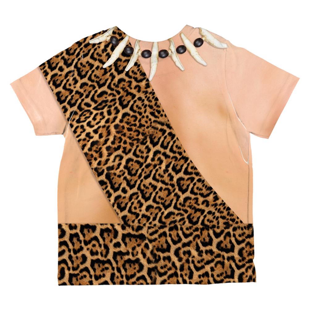 Halloween Costume Caveman Costume FB All Over Toddler T Shirt Toddler T-Shirts Old Glory