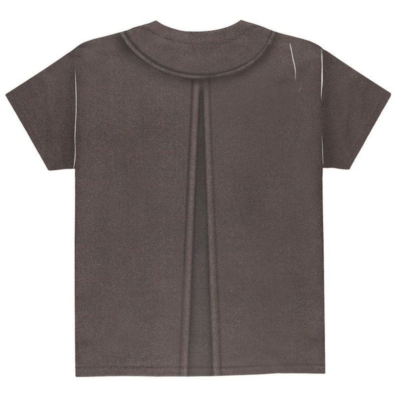 Halloween Sherlock Holmes Costume All Over Youth T Shirt Youth T-Shirts Old Glory