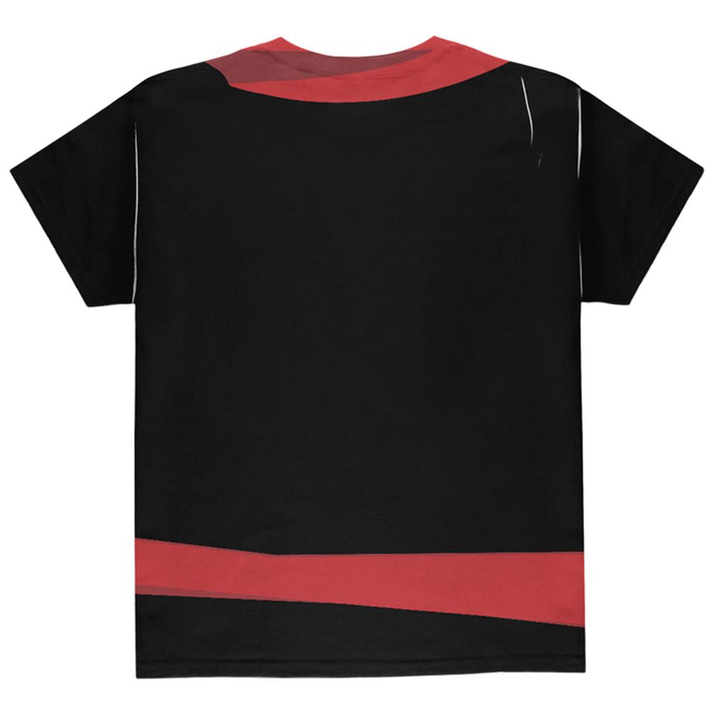 Halloween Costume Evil Shadow Ninja Costume All Over Youth T Shirt Youth T-Shirts Old Glory