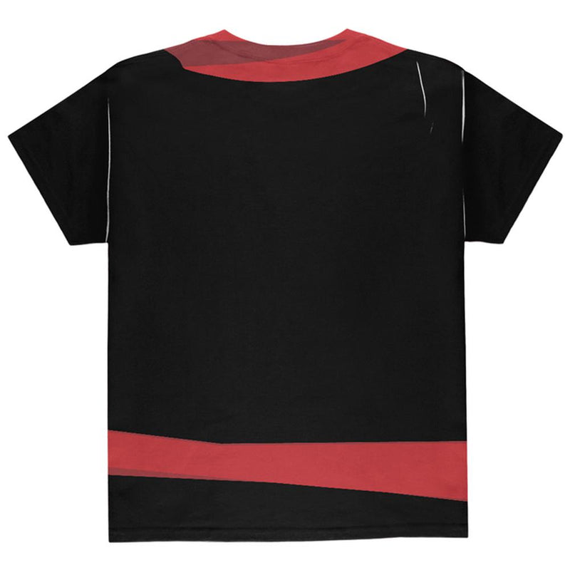 Halloween Costume Evil Shadow Ninja Costume All Over Youth T Shirt Youth T-Shirts Old Glory