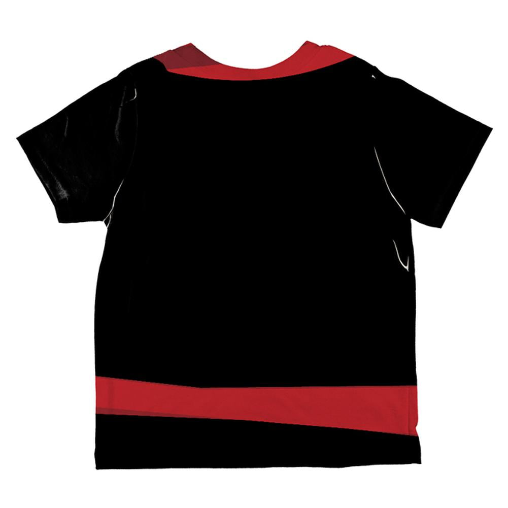 Halloween Costume Evil Shadow Ninja Costume All Over Toddler T Shirt Toddler T-Shirts Old Glory