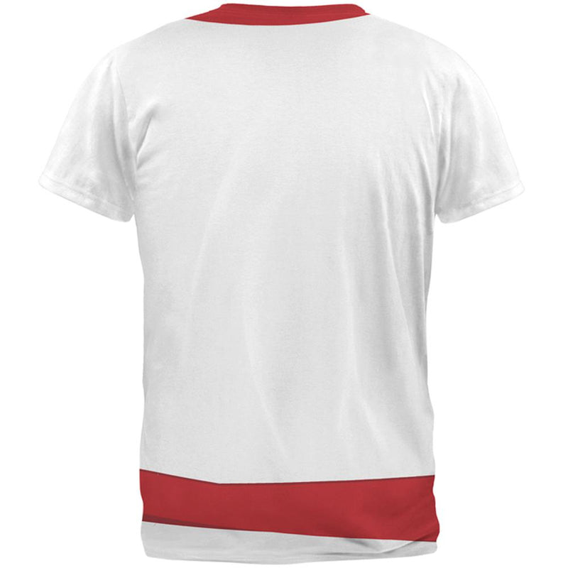 Halloween Costume White Shadow Ninja Costume All Over Mens T Shirt Men's T-Shirts Old Glory