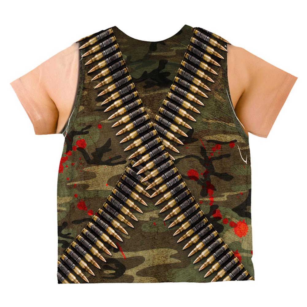 Halloween Costume Commando Ranger Costume All Over Toddler T Shirt Toddler T-Shirts Old Glory