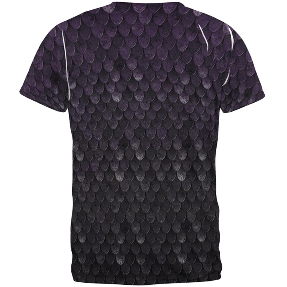 Halloween Dark Elf Shadow Scale Armor All Over Mens T Shirt Men's T-Shirts Old Glory