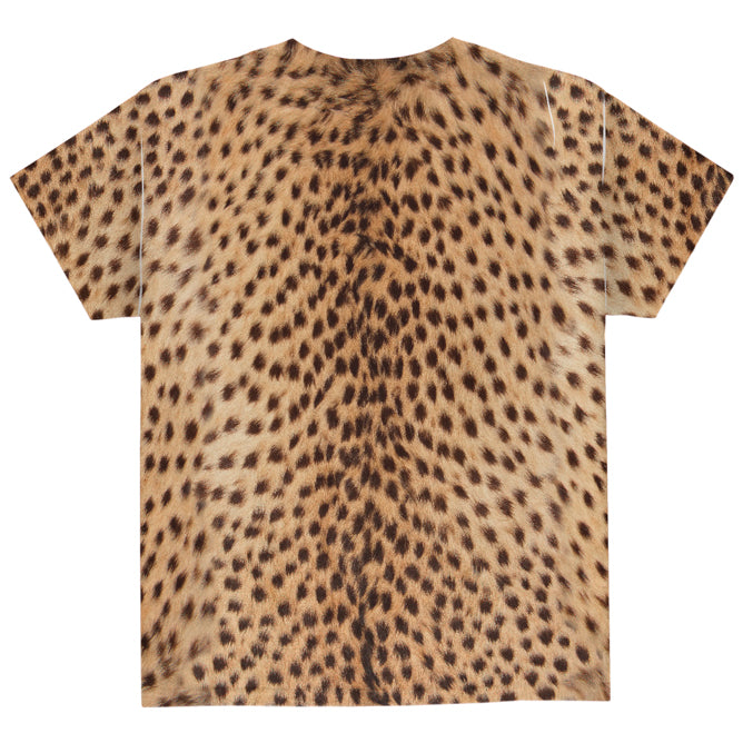 Halloween Costume Cheetah All Over Youth T Shirt Costume Youth T-Shirts Old Glory