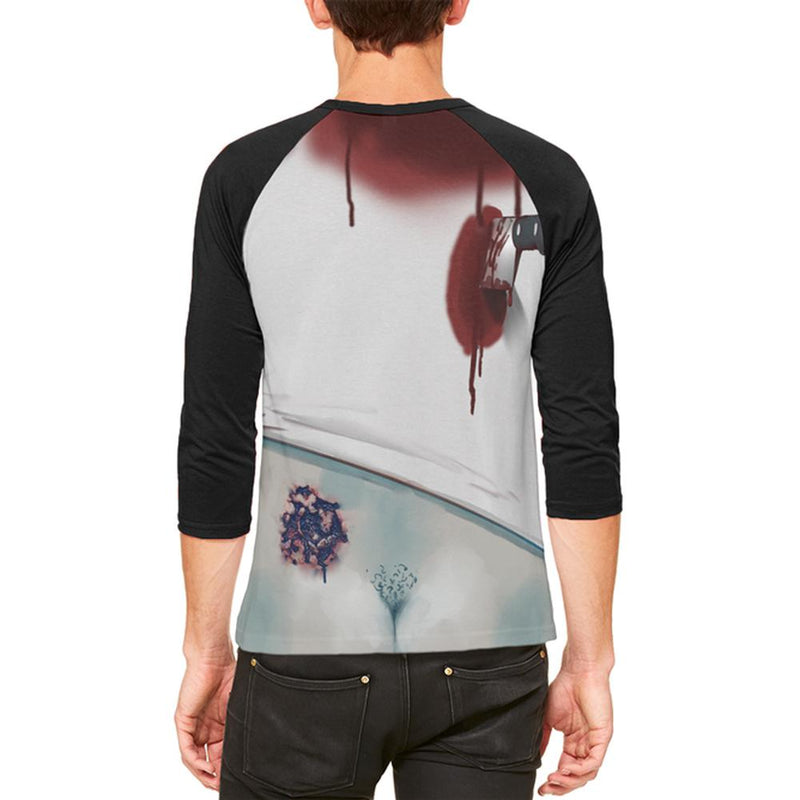 Halloween Costume Slob Zombie Funny Costume Mens Raglan T Shirt Men's T-Shirts Old Glory