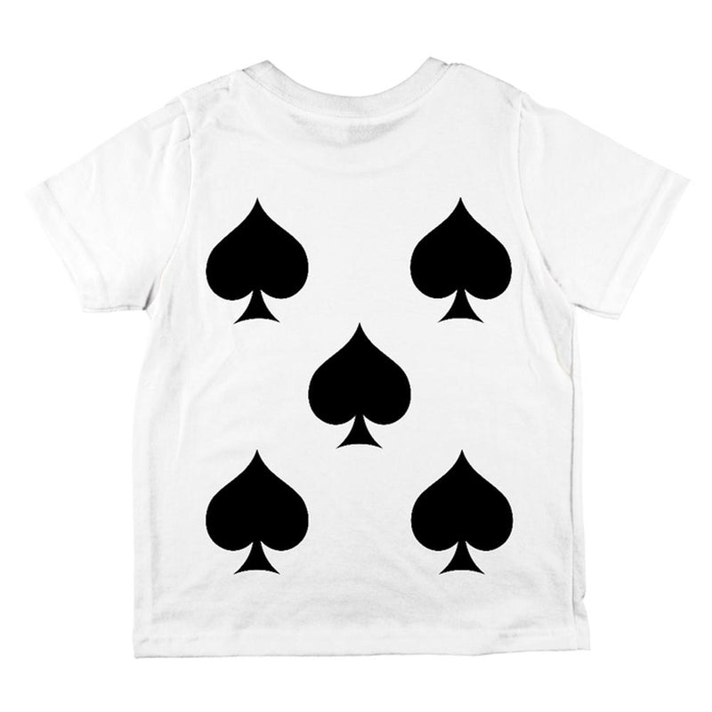 Halloween Five of Spades Card Soldier Costume All Over Toddler T Shirt Toddler T-Shirts Old Glory