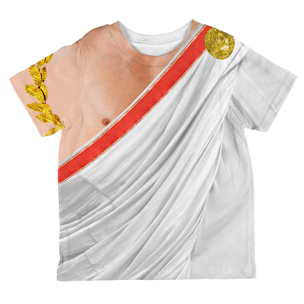 Halloween Costume Roman Toga Costume All Over Toddler T Shirt Toddler T-Shirts Old Glory 2T Multi