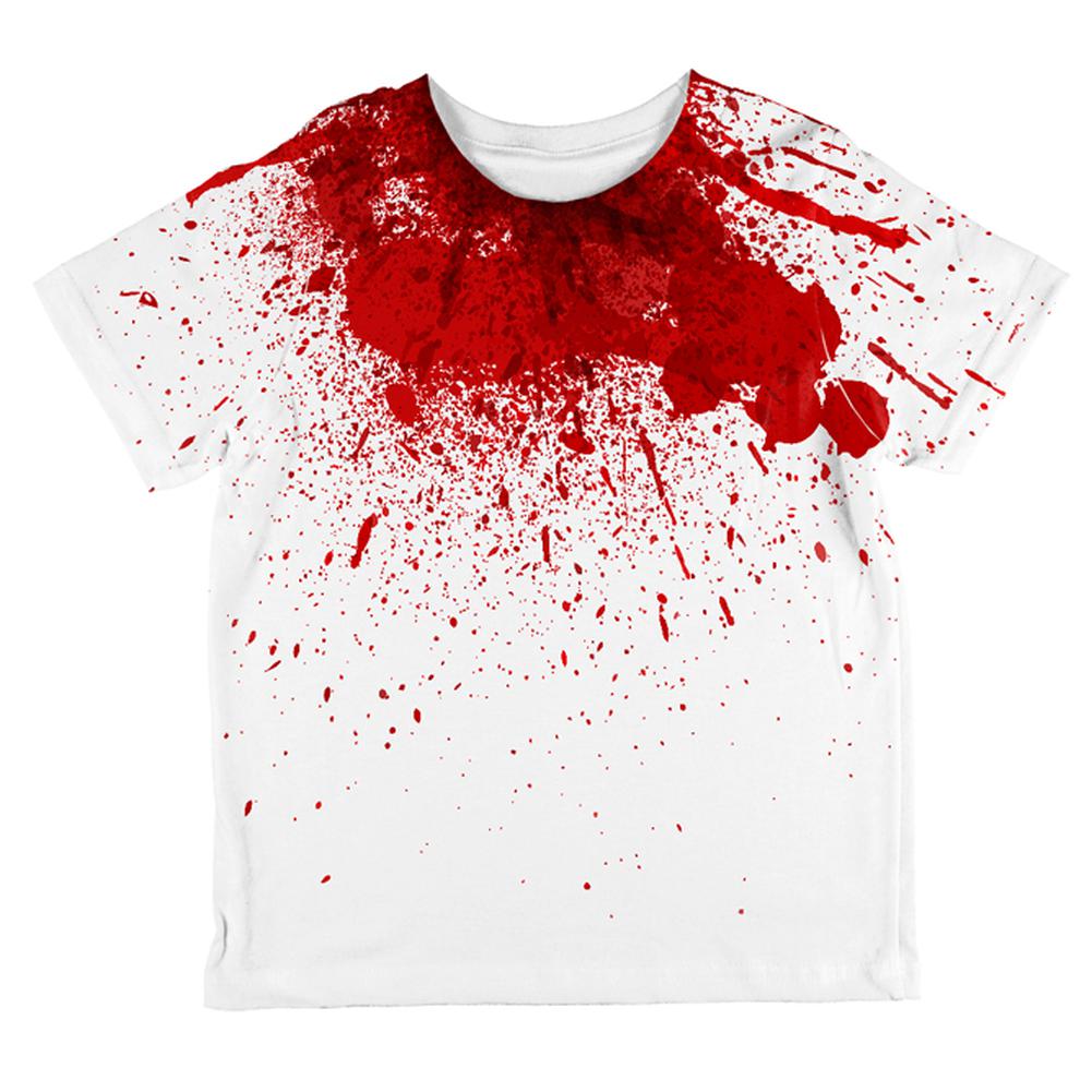 Halloween Horror Movie Victim Decapitation All Over Toddler T Shirt Toddler T-Shirts Old Glory 2T Multi