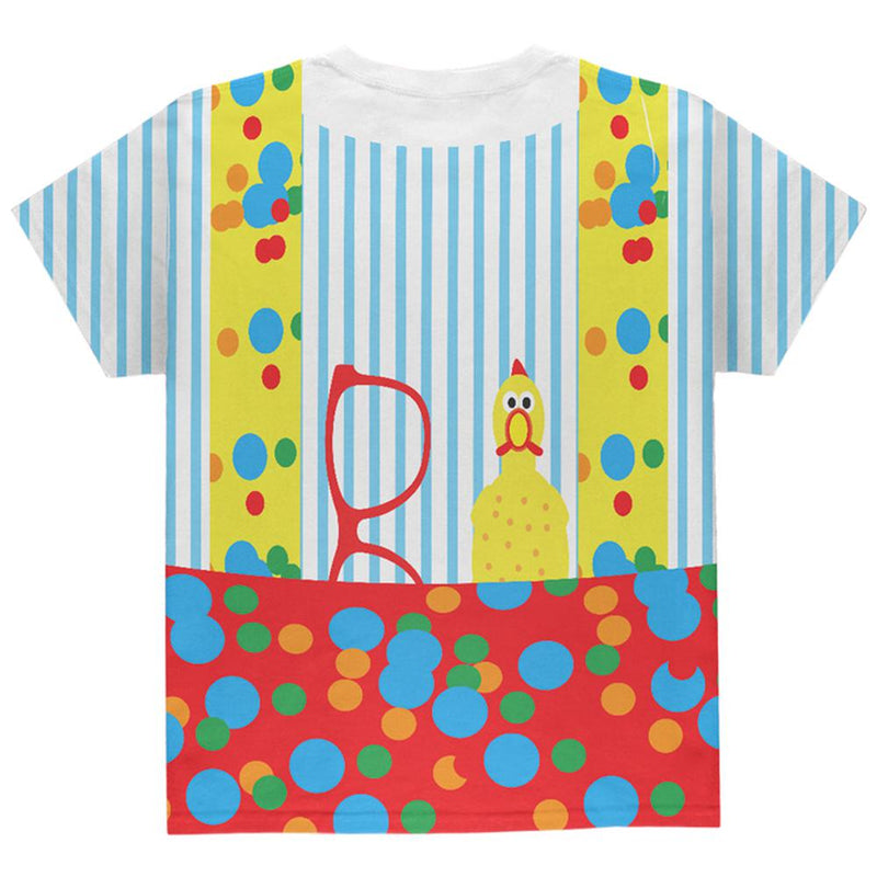 Halloween Clown Costume All Over Youth T Shirt Youth T-Shirts Old Glory
