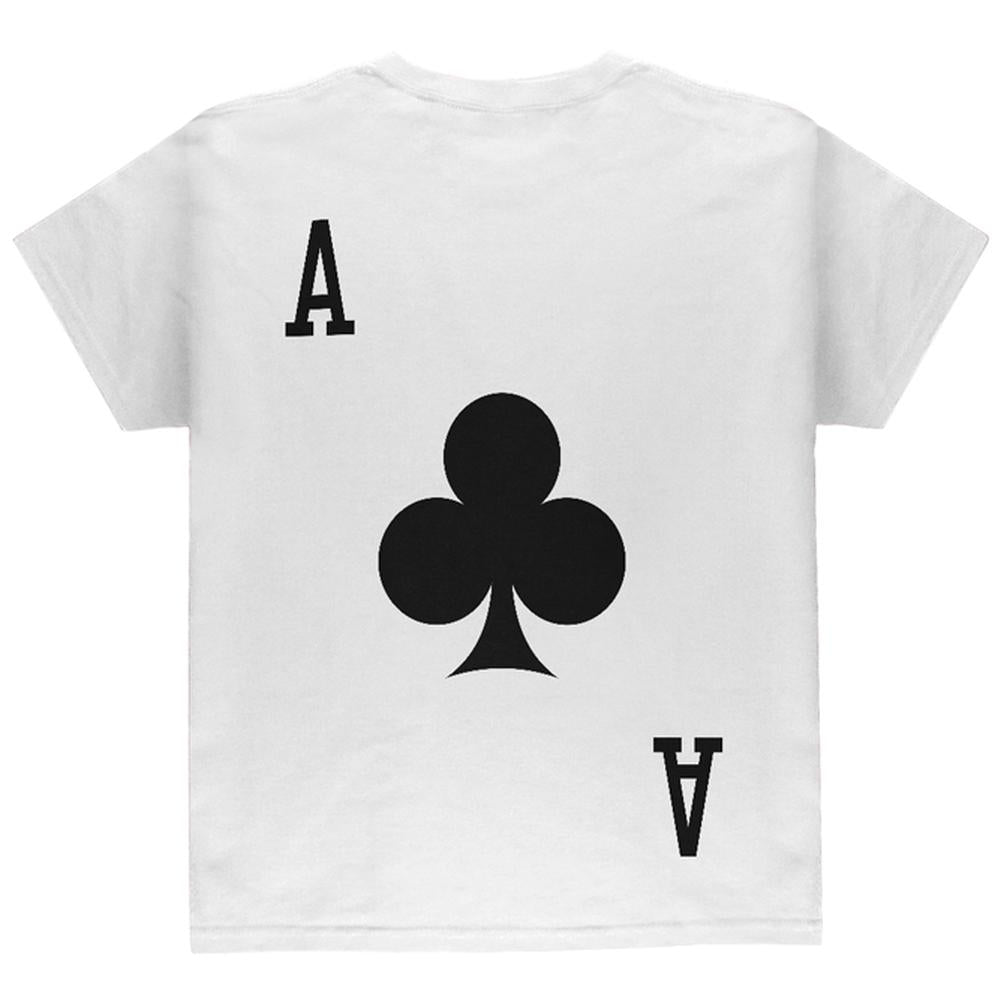 Halloween Ace of Clubs Card Soldier Costume All Over Youth T Shirt Youth T-Shirts Old Glory