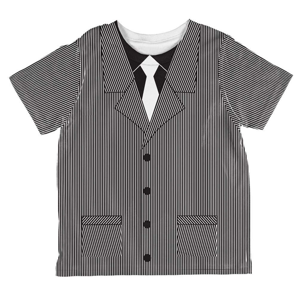 Halloween Costume 20's Gangster Costume All Over Toddler T Shirt Toddler T-Shirts Old Glory 2T Multi