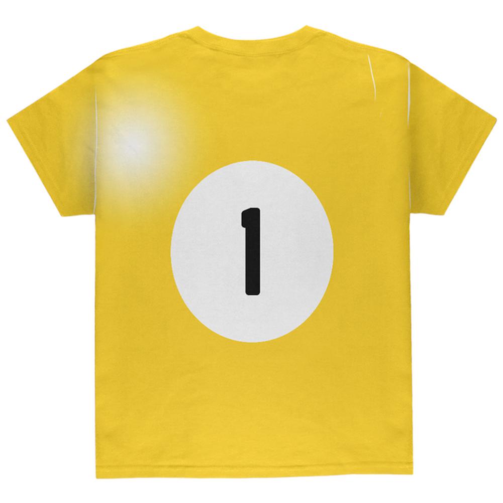 Halloween Billiard Pool Ball One Costume Youth T Shirt Youth T-Shirts Old Glory