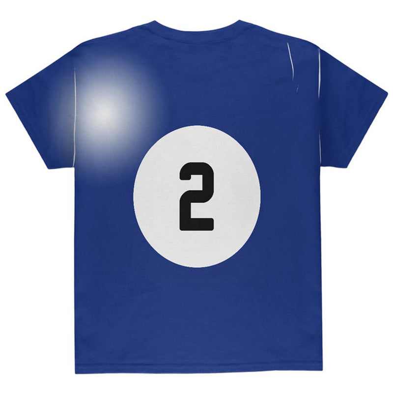 Halloween Billiard Pool Ball Two Costume Youth T Shirt Youth T-Shirts Old Glory