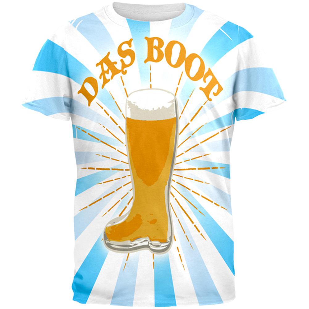 Oktoberfest Das Boot Beer Mug All Over Mens T Shirt Men's T-Shirts Old Glory 2XL Multi