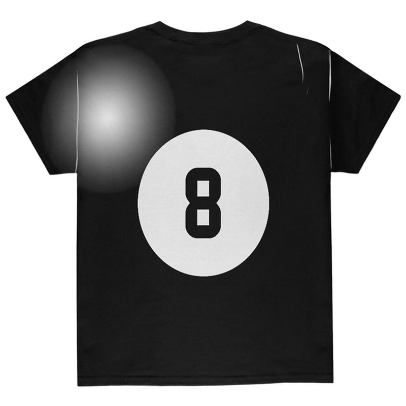 Halloween Billiard Pool Ball Eight Costume Youth T Shirt Youth T-Shirts Old Glory