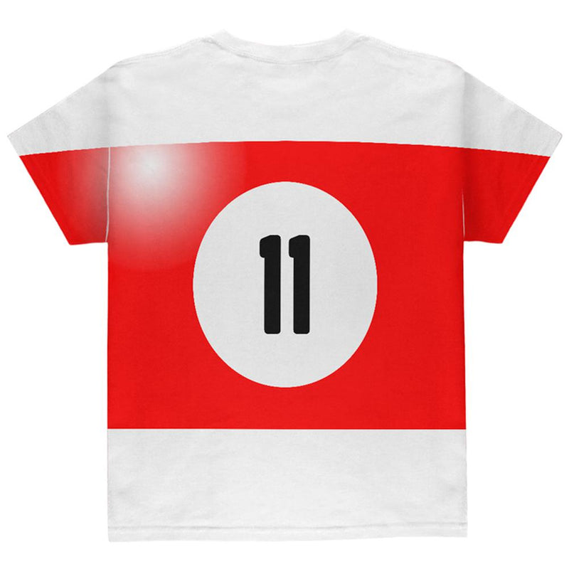Halloween Billiard Pool Ball Eleven Costume Youth T Shirt Youth T-Shirts Old Glory