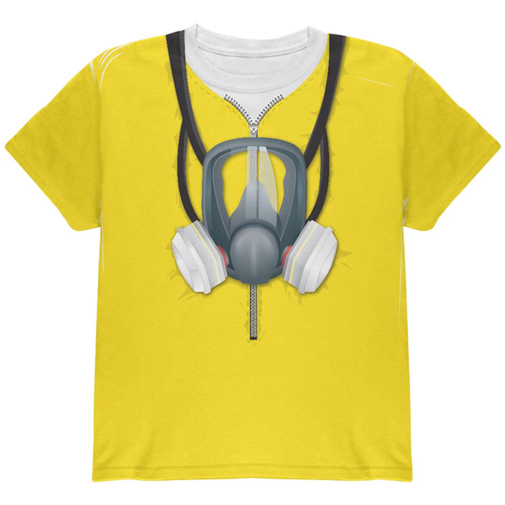Lab Cooker Hazmat Suit Costume All Over Youth T Shirt Youth T-Shirts Old Glory LG Multi