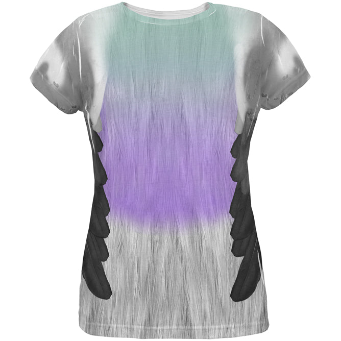 Halloween Pigeon Costume All Over Womens T Shirt Women's T-Shirts Old Glory LG Multi