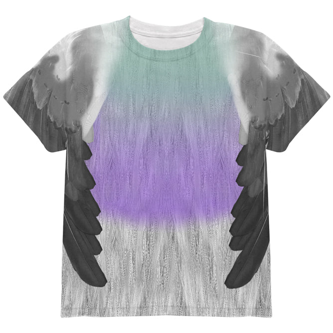 Halloween Costume Pigeon Costume All Over Youth T Shirt Youth T-Shirts Old Glory YLG Multi