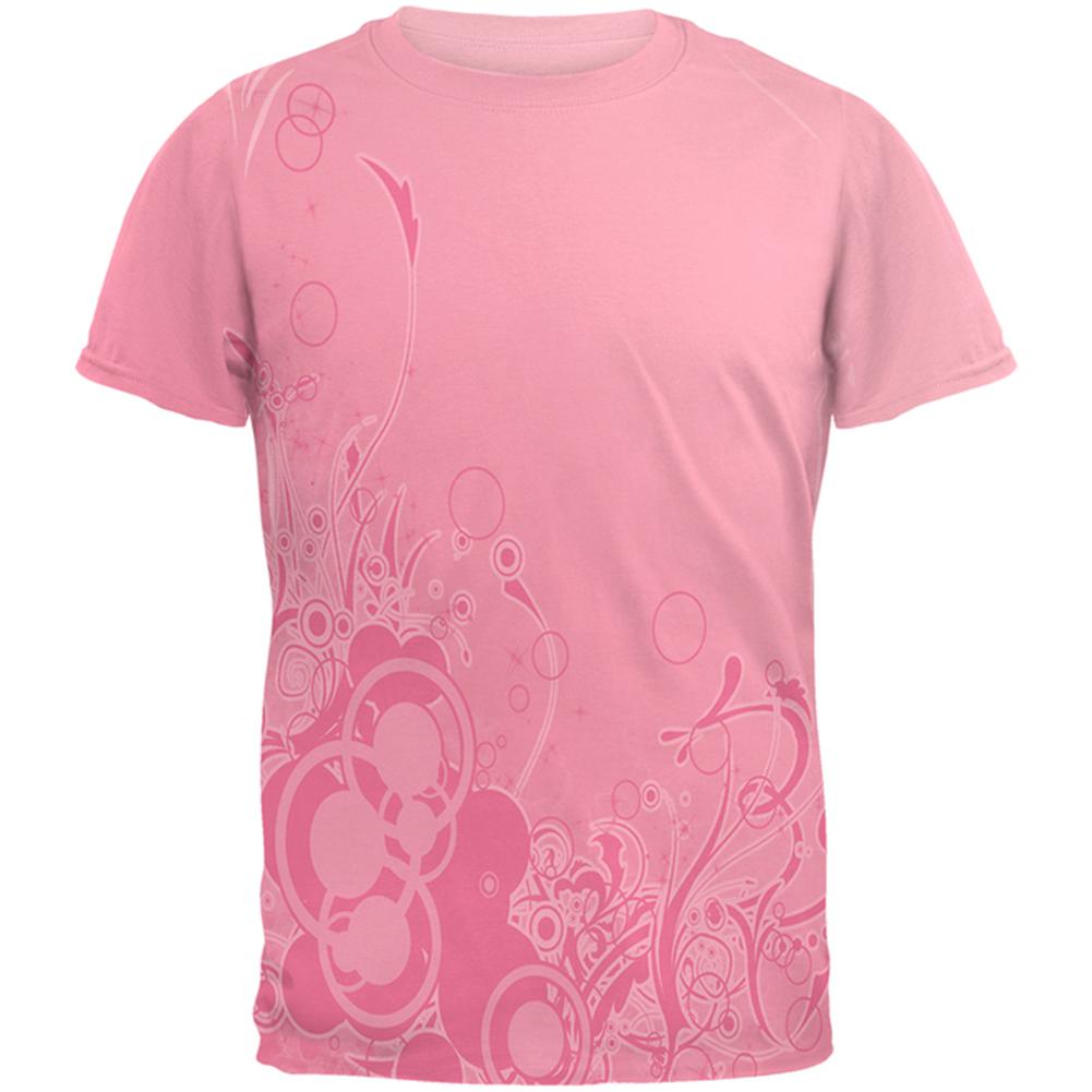 Pink Ombre Day Dream Mens T Shirt Men's T-Shirts Old Glory LG Pink