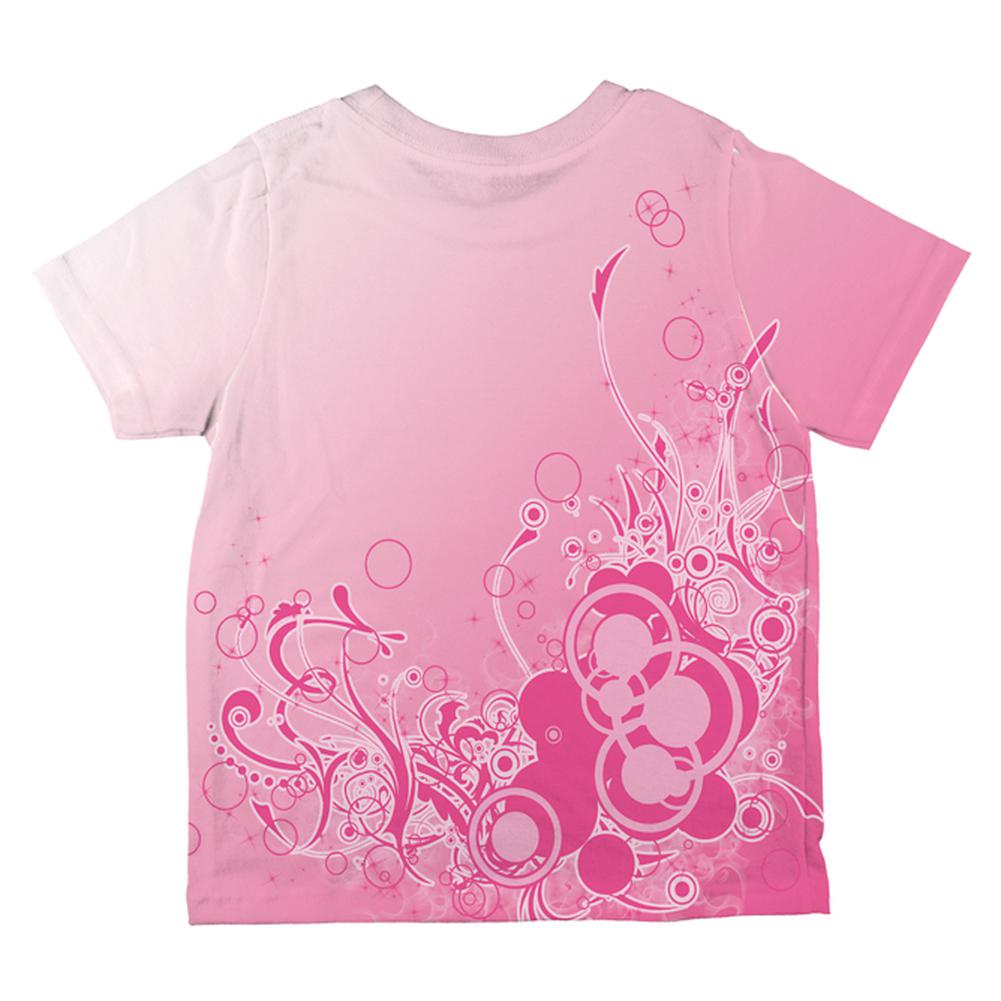 Pink Ombre Day Dream All Over Toddler T Shirt Toddler T-Shirts Old Glory