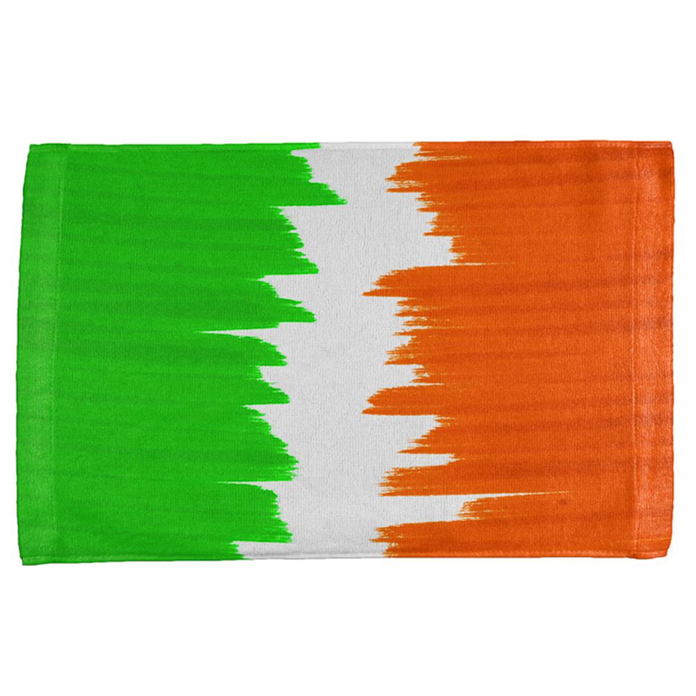 St Patrick's Day Color Me Irish All Over Hand Towel Hand Towel Old Glory OS Multi