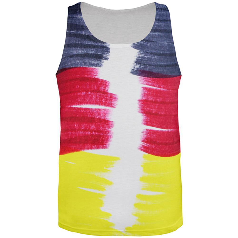 Oktoberfest Color Me German All Over Mens Tank Top Men's Tank Tops Old Glory 2XL Multi