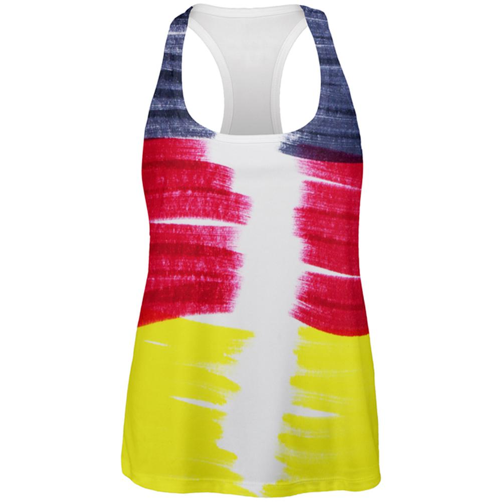 Oktoberfest Color Me German All Over Womens Work Out Tank Top Women's Tank Tops Old Glory 2XL Multi