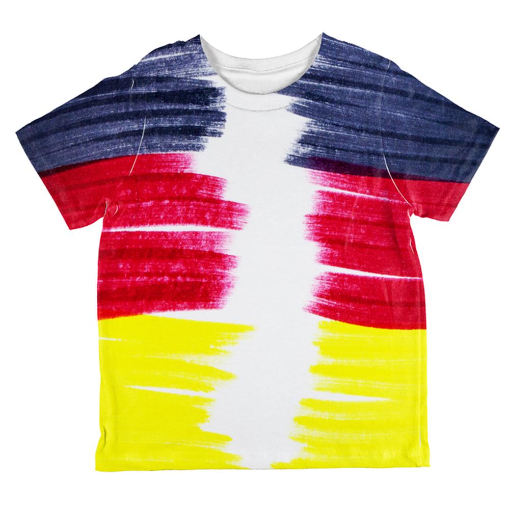 Oktoberfest Color Me German All Over Toddler T Shirt Toddler T-Shirts Old Glory 2T Multi