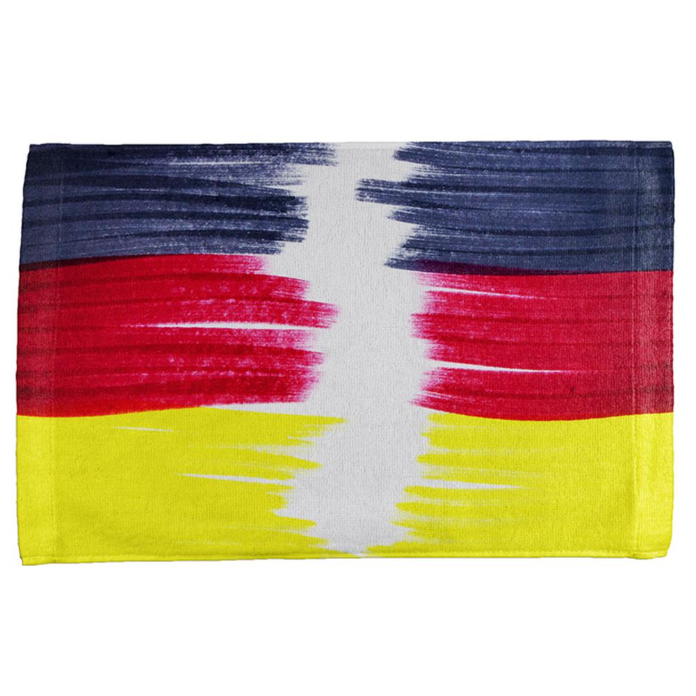 Oktoberfest Color Me German All Over Hand Towel Hand Towel Old Glory OS Multi