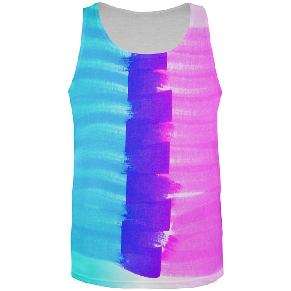 Color Me Transgender All Over Mens Tank Top Men's Tank Tops Old Glory 2XL Multi