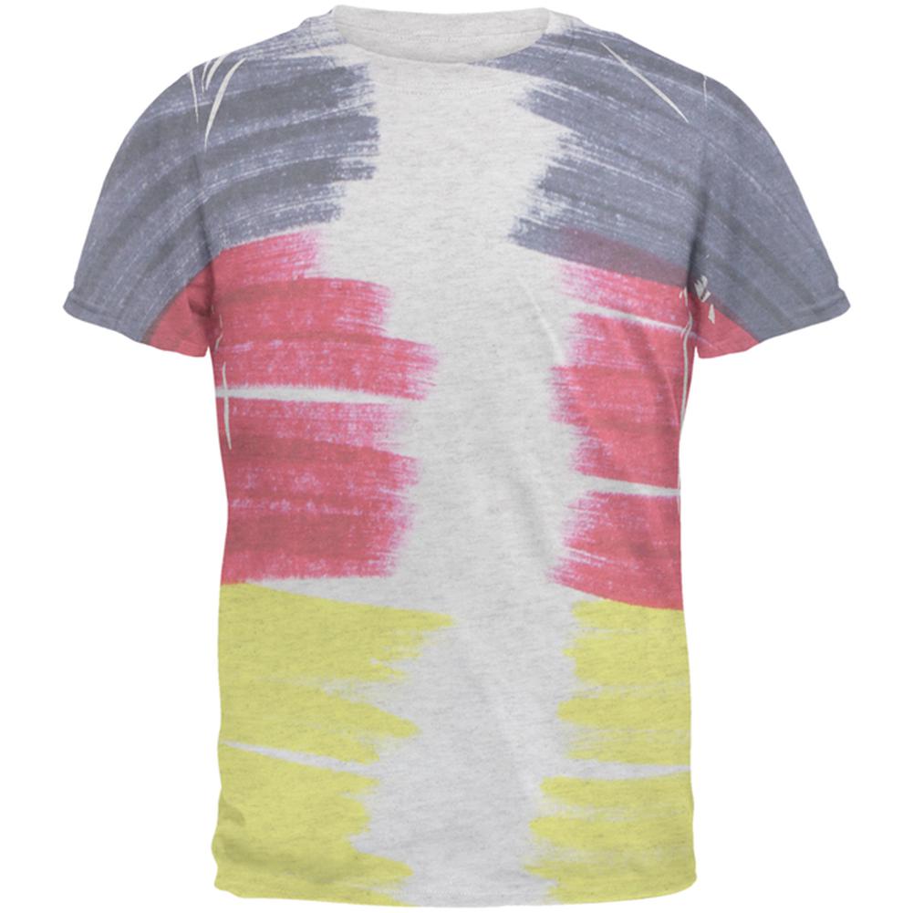 Oktoberfest Color Me German Men's Soft T-Shirt Men's T-Shirts Old Glory 2XL Heather White