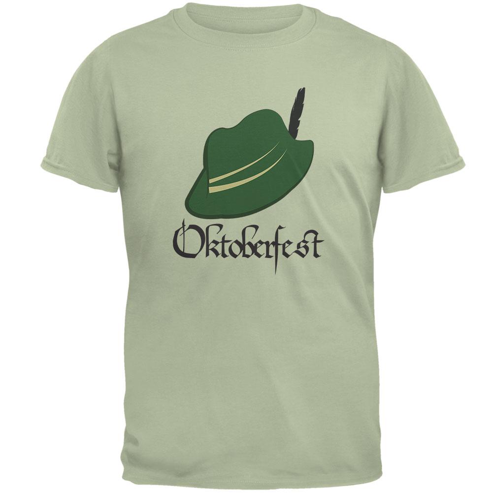 Oktoberfest German Folk Hat Mens T Shirt Men's T-Shirts Old Glory 2XL Serene Green