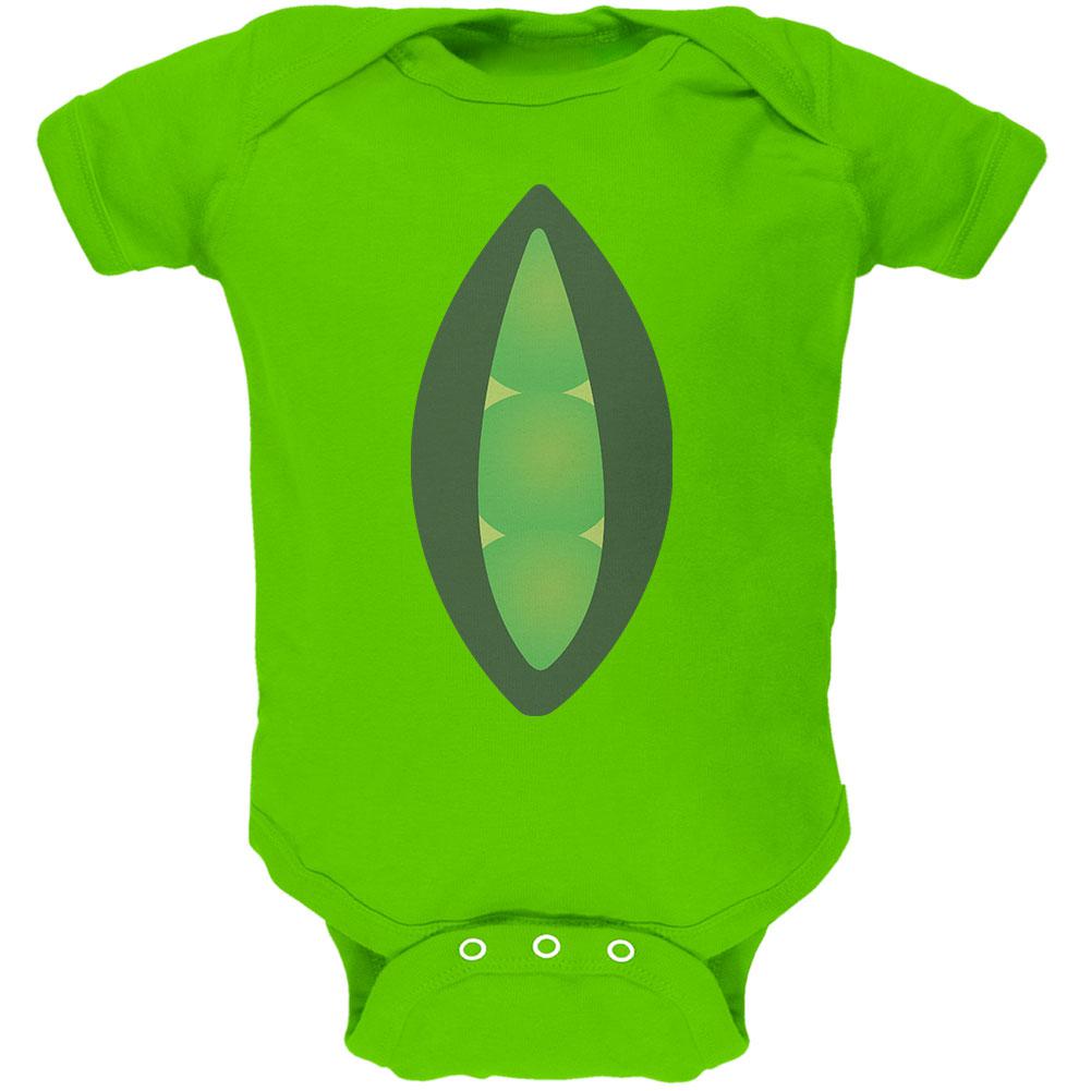 Halloween Peas In A Pod Costume Soft Baby One Piece Baby One Piece Old Glory 12MO Apple
